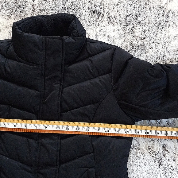 Eddie Bauer Black Down jacket XS - Picture 3 of 8